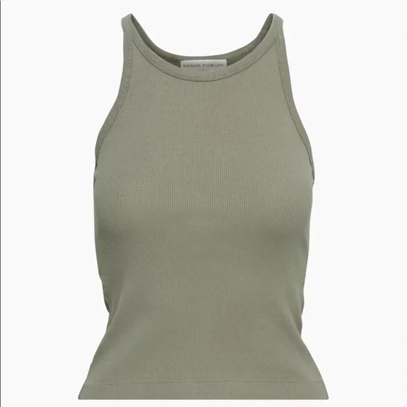 Denim Forum | The Jane Ribbed Tank - Picture 5 of 6